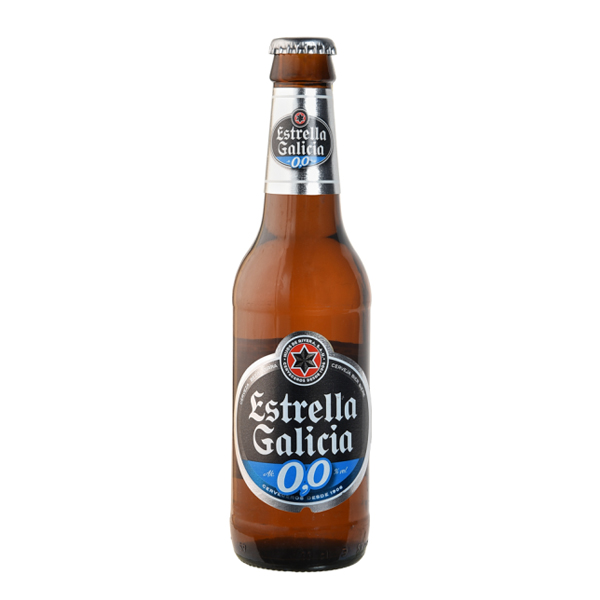 Tercio de Estrella Galicia sin alcohol